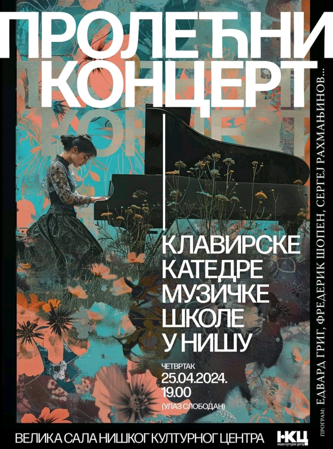 Prolećni koncert katedre za klavir Muzičke škole u Nišu