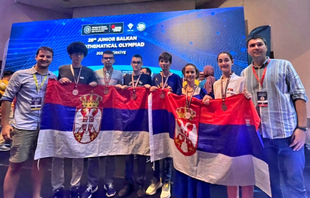 Svi takmičari reprezentacije Srbije osvojili po medalju na Matematičkoj Olimpijadi, među njima i Nišlija Lazar Kolundžija