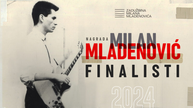 Poznato 12 finalista Nagrade Milan Mladenović 2024