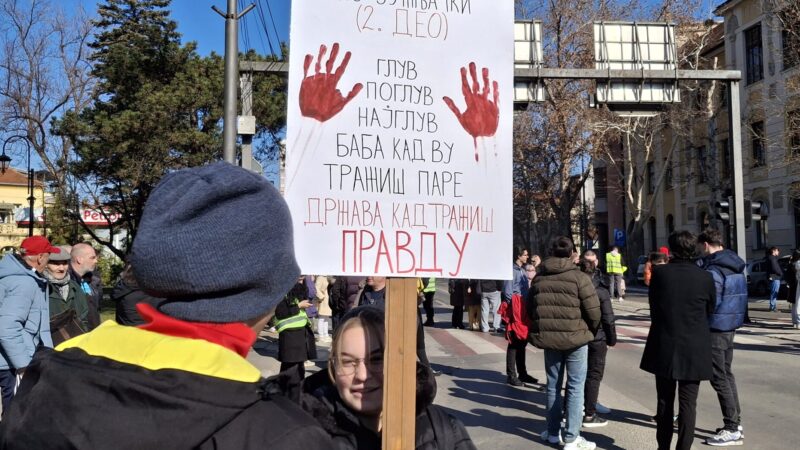 Protesti i za vikend, u subotu pešice do Merošine, u nedelju blokada naplatne rampe Niš-Sever