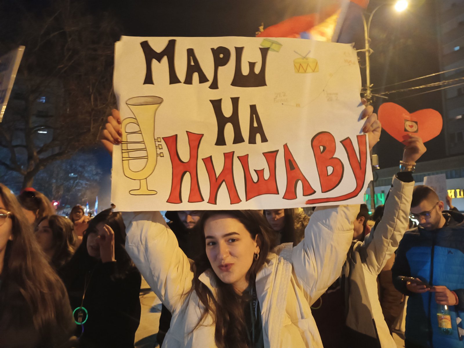 Studentski protest „555“ u subotu, 5. aprila – Blokada mostova na 5 sati