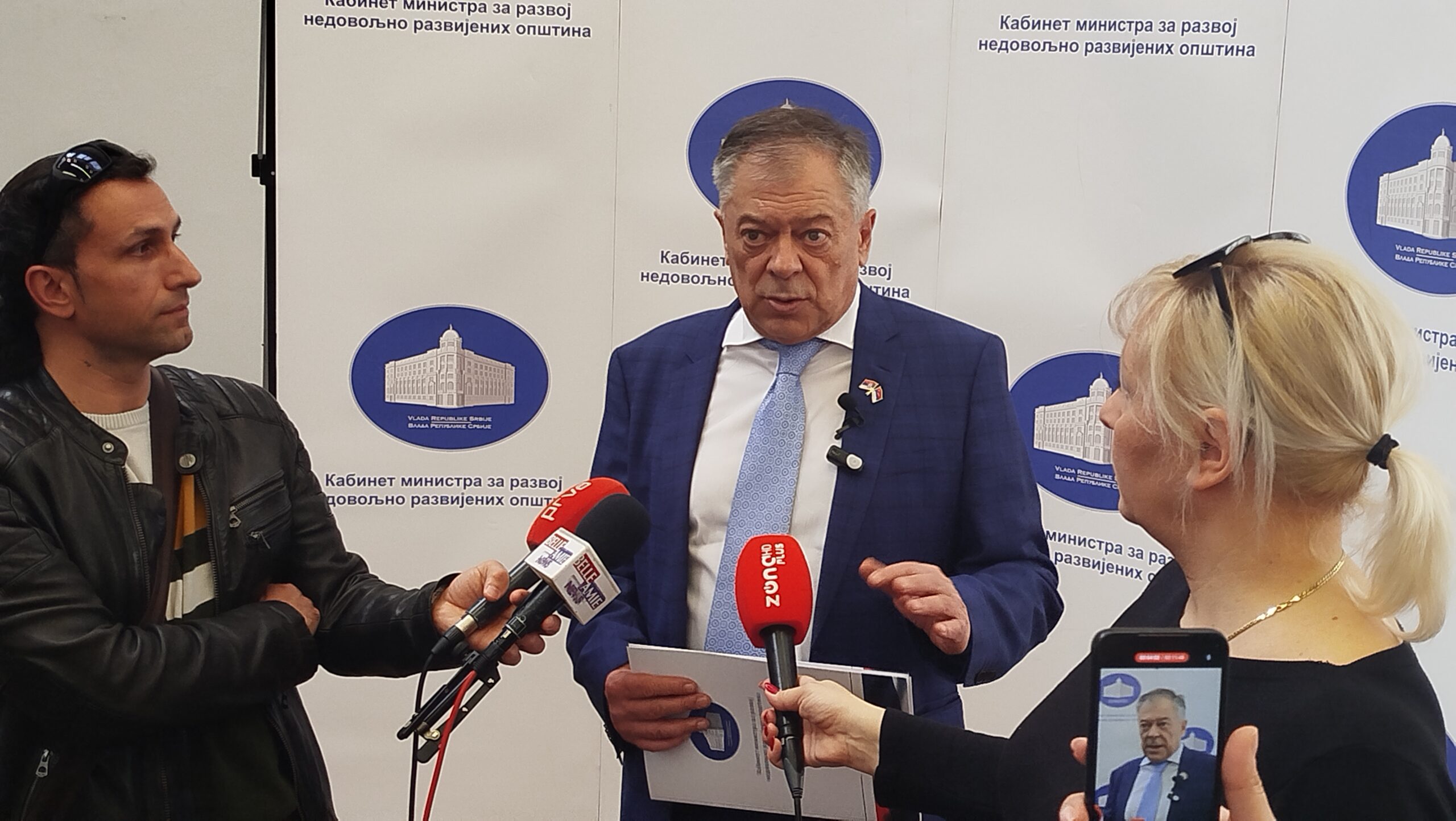 Ministar Tončev o bespovratnim sredstvima i unapređenju nerazvijenih opština