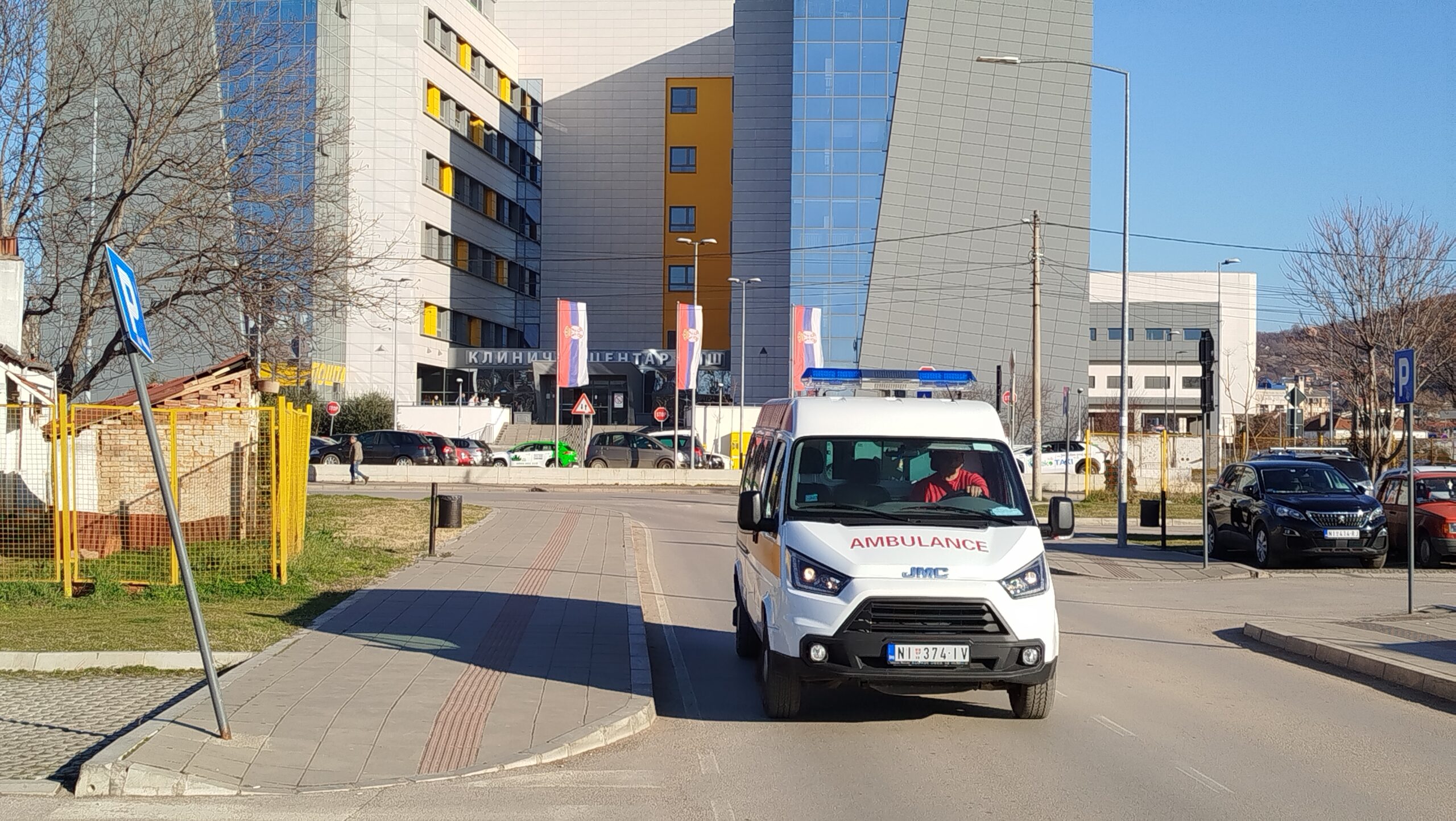 Urgentni prijem pacijentkinje iz Severne Makedonije u UKC Niš