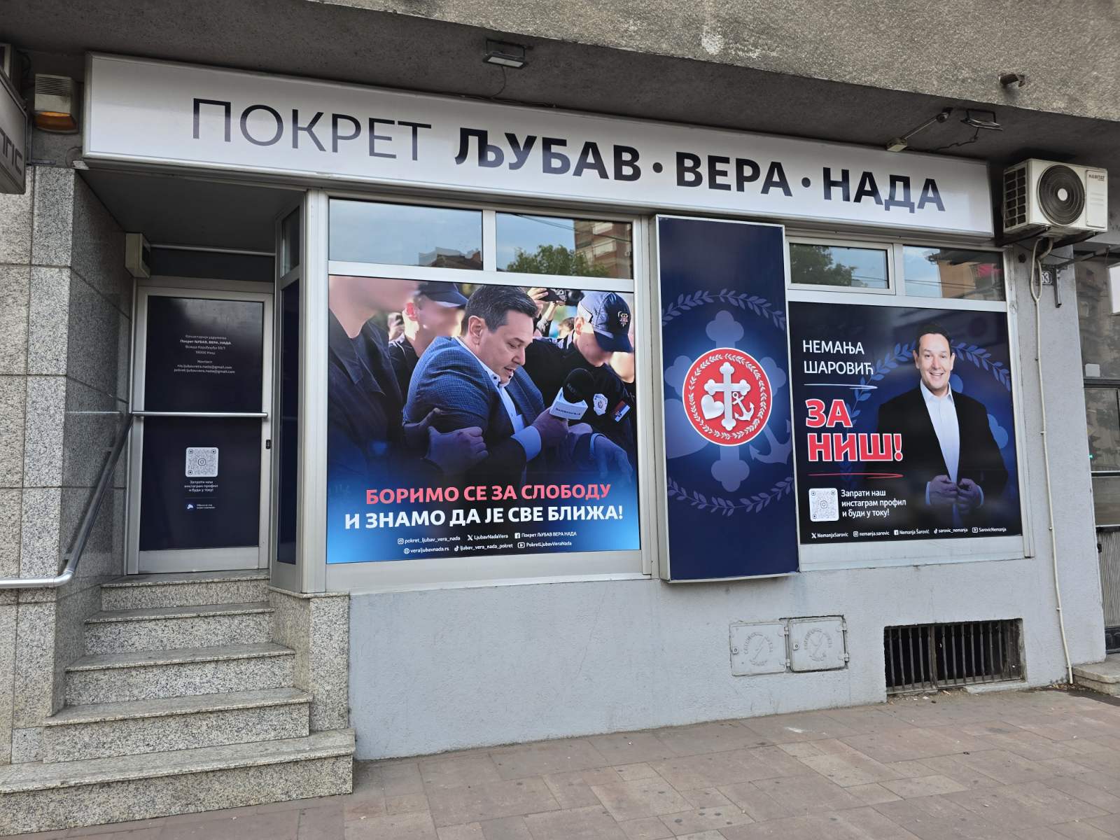 Povereništvo pokreta „Ljubav, vera, nada“ u Nišu na novoj adresi
