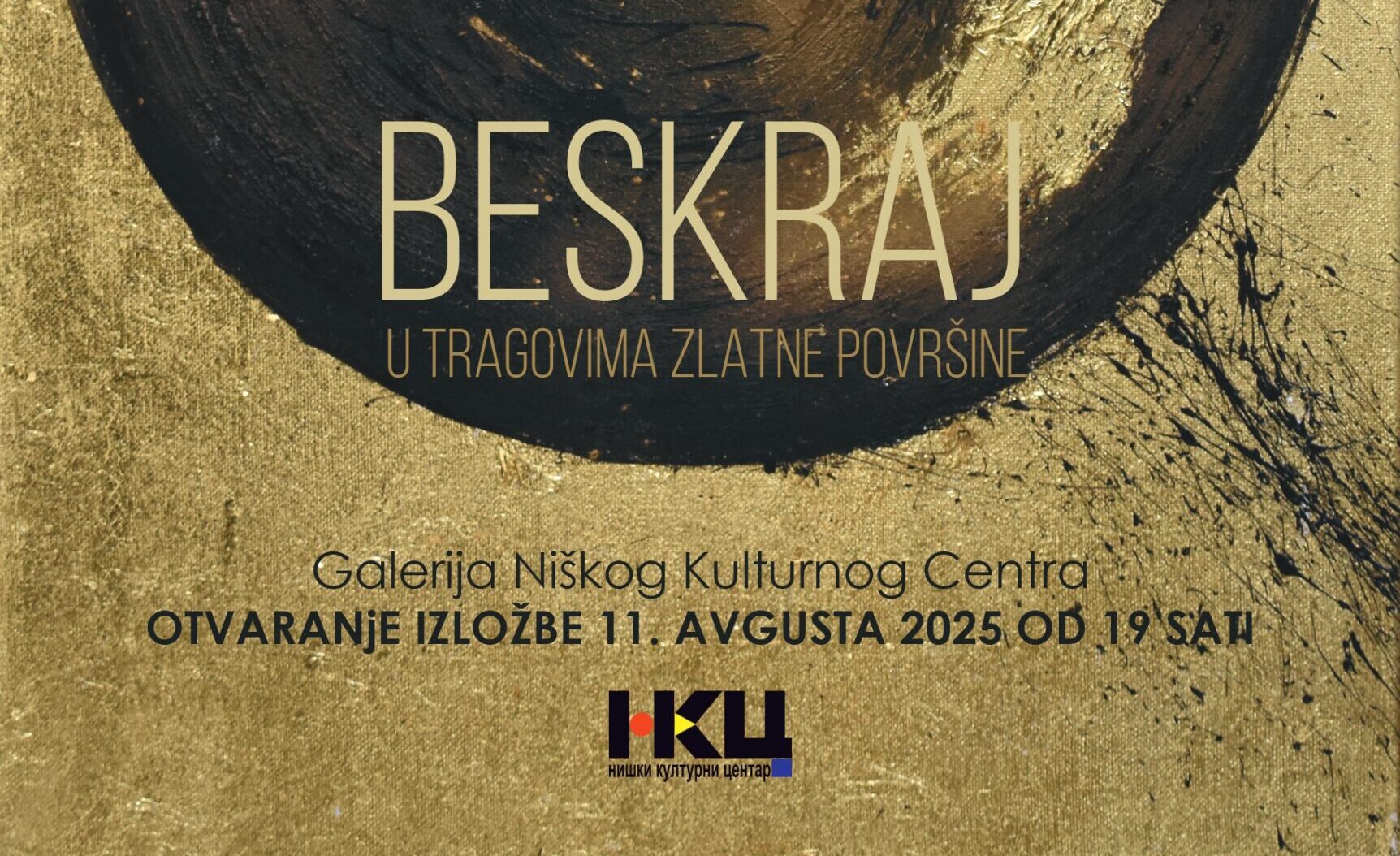 Otvaranje izložbe „Beskraj u tragovima zlatne prašine” u NKC-u
