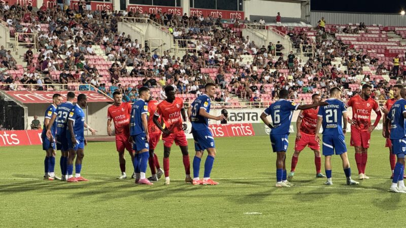 Radnički ispustio pobedu u finišu – poraz od Novog Pazara 3:2