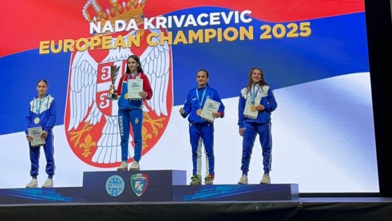Nada Krivačević iz Kik boks kluba „Niš“ ponovo šampion Evrope!