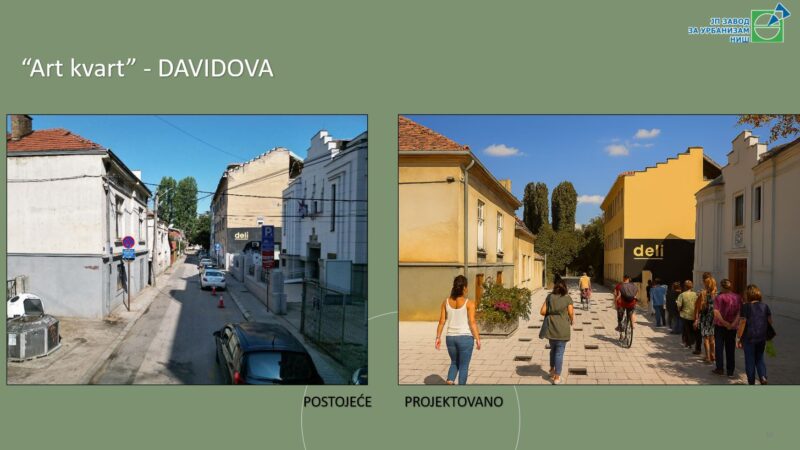 Nova gradska promenada: Davidova i Balkanska ulice u Nišu postaju pešačka zona
