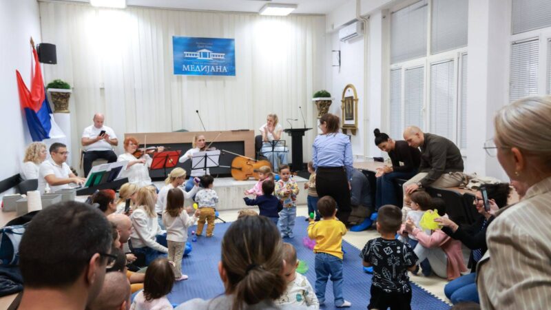 Koncerti za bebe u Nišu: Klasična muzika za najmlađe uz podršku Gradske opštine Medijana
