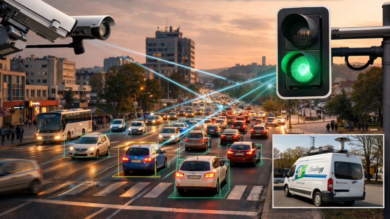 Pametni semafori bi trebalo da stignu u Niš: Veštačka inteligencija rasterećuje gradske gužve