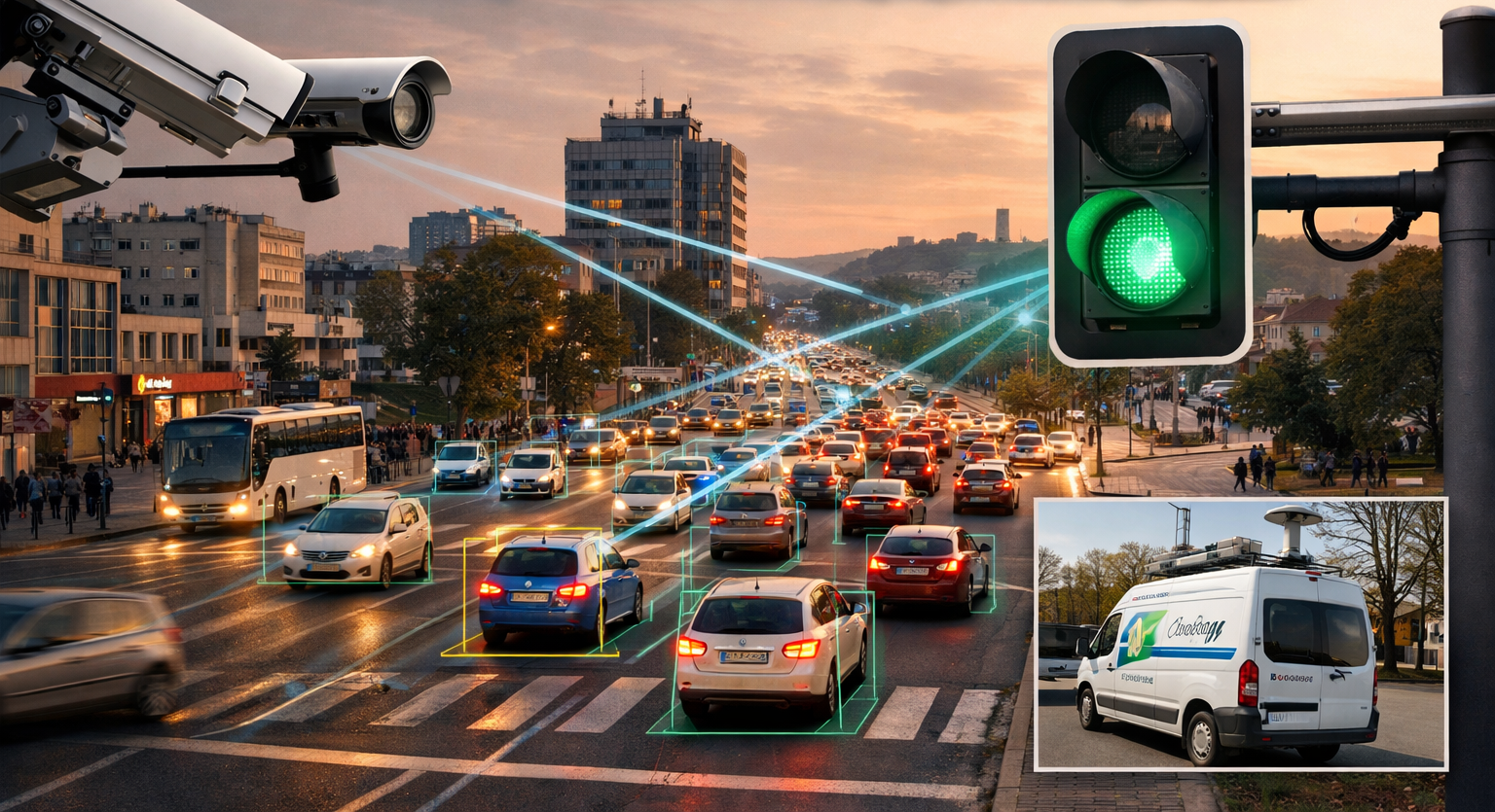 Pametni semafori bi trebalo da stignu u Niš: Veštačka inteligencija rasterećuje gradske gužve