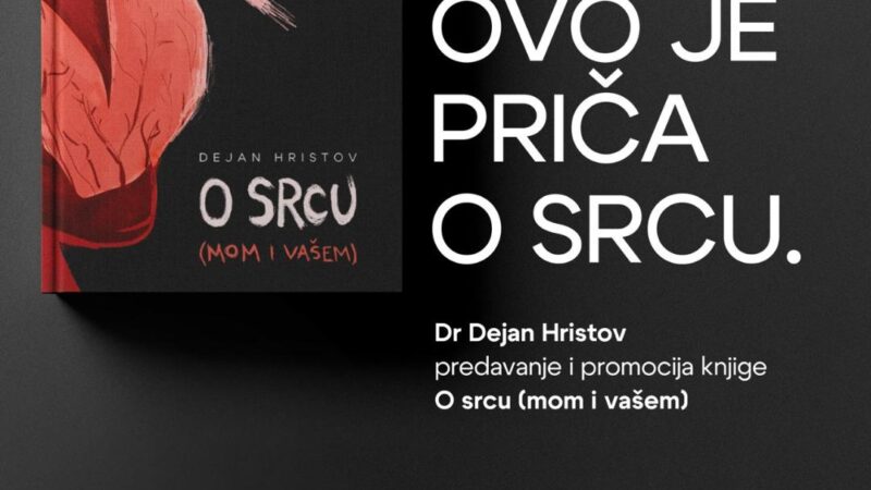 Predstavljanje knjige „O srcu (mom i vašem)” u Nišu