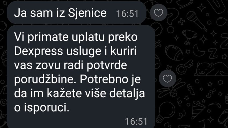 Upozorenje građanima: Prevare preko oglasa sve učestalije, lopovi koriste imena poznatih kurirskih službi